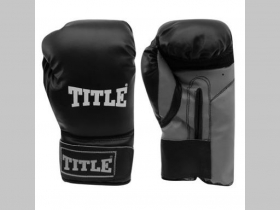 Title, sparingové boxerské rukavice, čierne